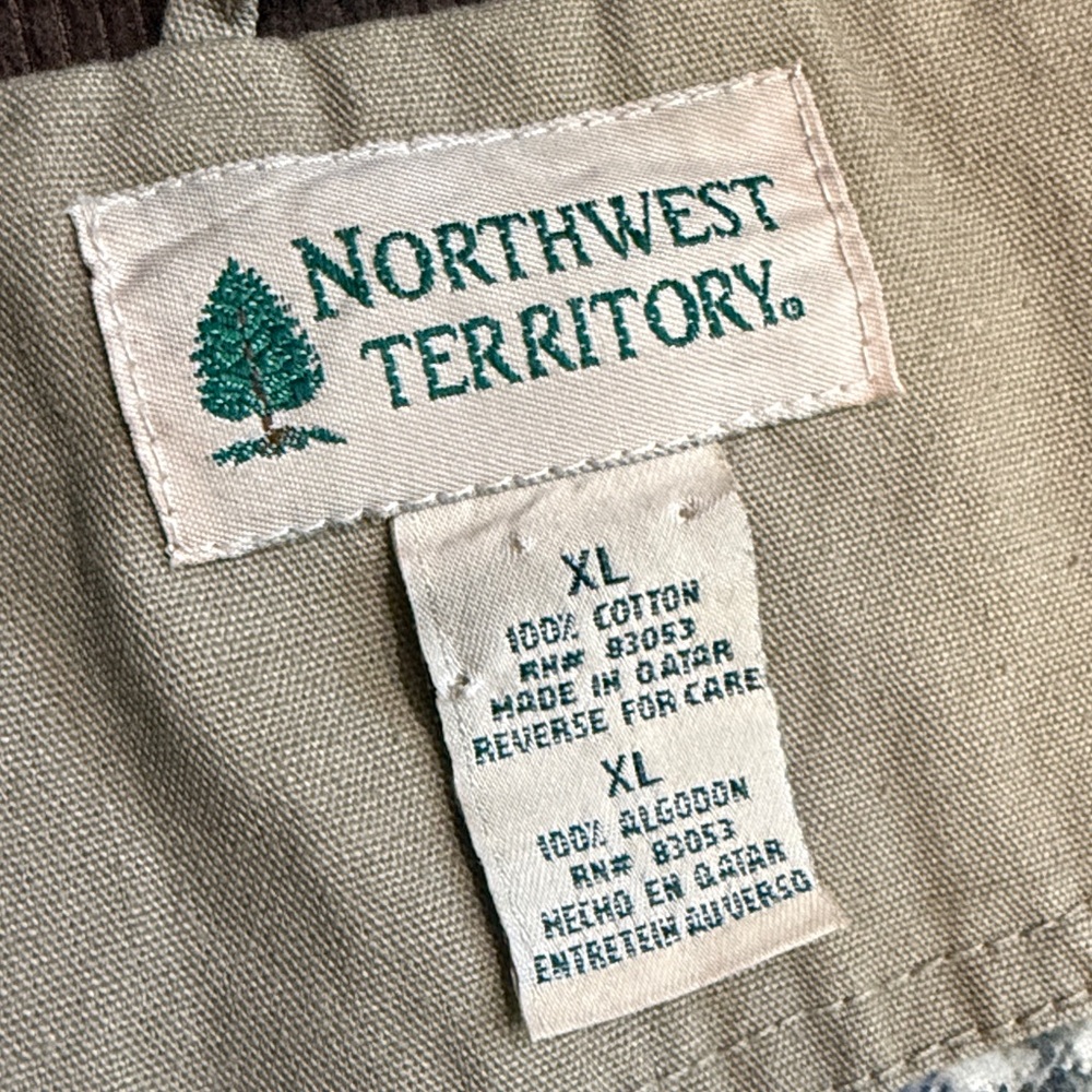 Northwest Territor barn field Jacket with Brown coudory Collar jacket sz XL - Picture 5 of 11